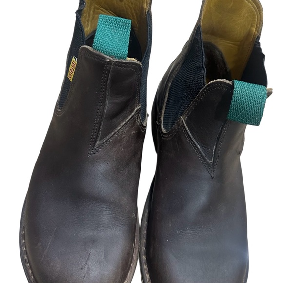 JIM GREEN STOCKMAN LEATHER SLIP ON BOOTS BROWN MENS SIZE 11 US / 10 UK READ - Picture 4 of 9